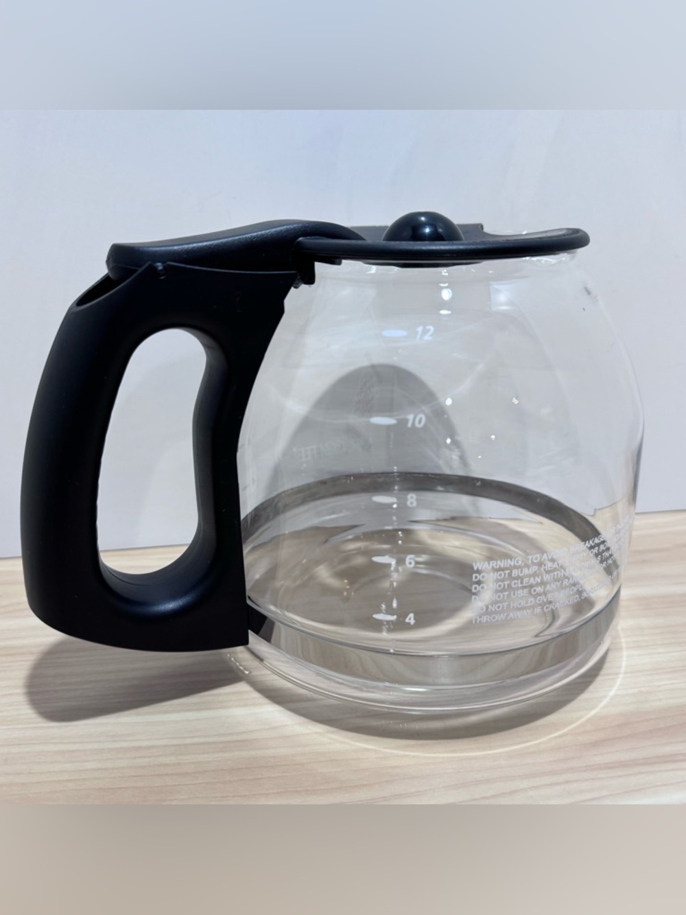 Mr Coffee 12-Cup Replacement Glass Carafe Coffeemaker CG CJ DR DW JW NC PL SK TF - Picture 3 of 14